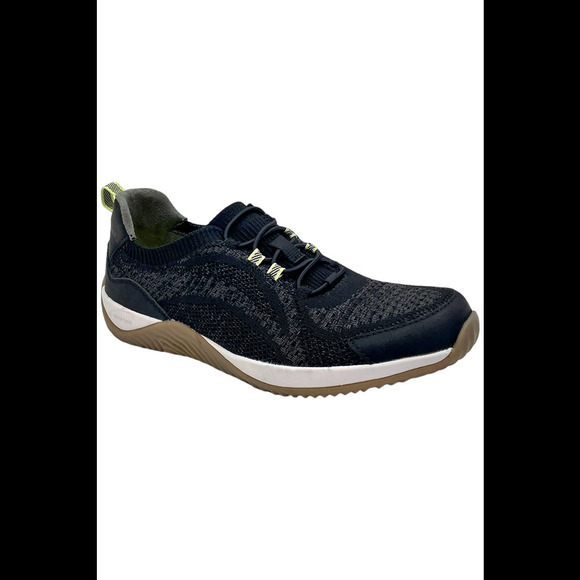 Ryka Knit Bungee Sneakers with Re-Zorb Lite Echo Sky Black Iron - Medium - Picture 1 of 3